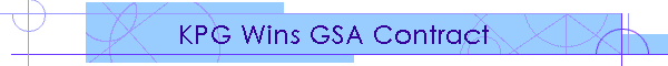 KPG Wins GSA Contract